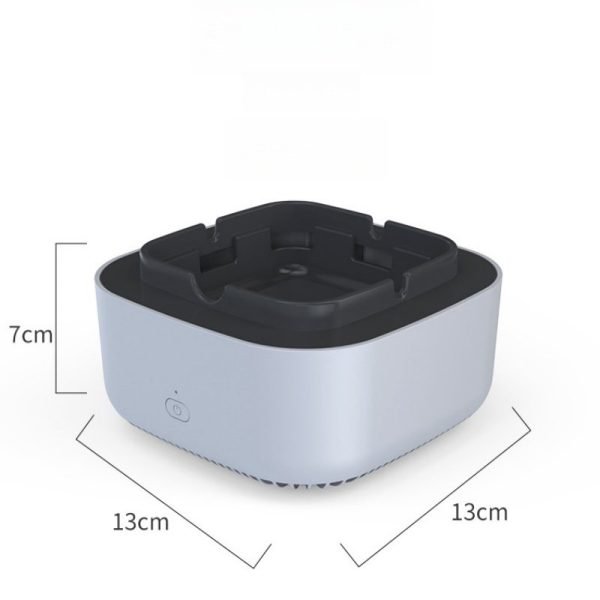 Electric USB Battery Operated Anion Air Purifier Diffuser with Aromatherapy Pad for Essential Oil