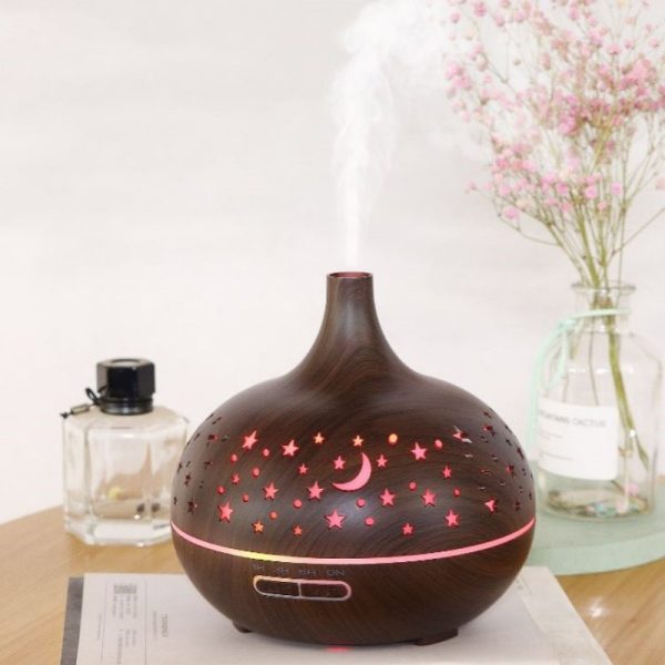 Electric Ultrasonic Led Colorful Lights Home Quiet Essential Oils Diffusers Humidifiers