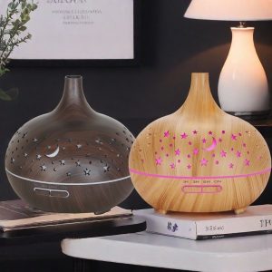 Electric Ultrasonic Led Colorful Lights Home Quiet Essential Oils Diffusers Humidifiers