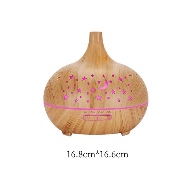 Electric Ultrasonic Led Colorful Lights Home Quiet Essential Oils Diffusers Humidifiers