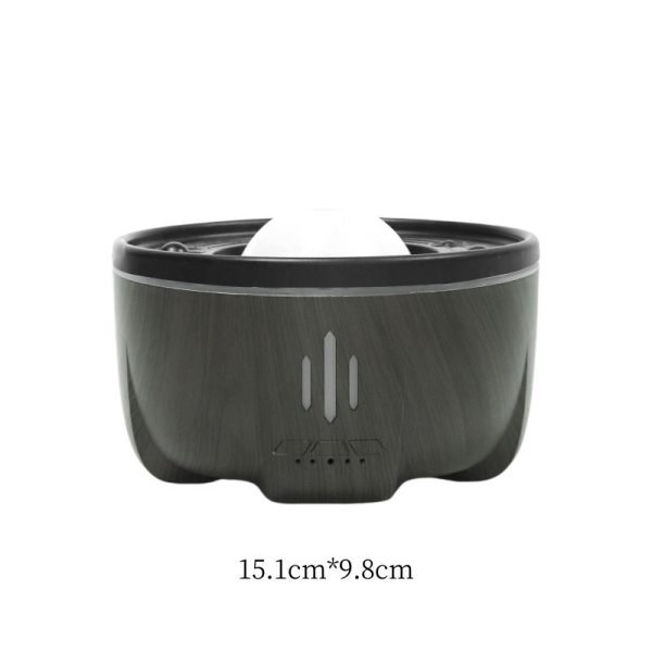 Electric Wireless Remote Control Spitting Mist Night Light Ultrasonic Aromatherapy Essential Oil Diffuser