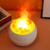 Good Electric USB Flame Aromatherapy Essential Oils Diffuser and Humidifier with Timer