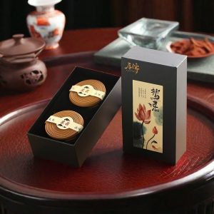 Good Smelling Jasmine Flavor Aromatherapy Coil Incense Box from China