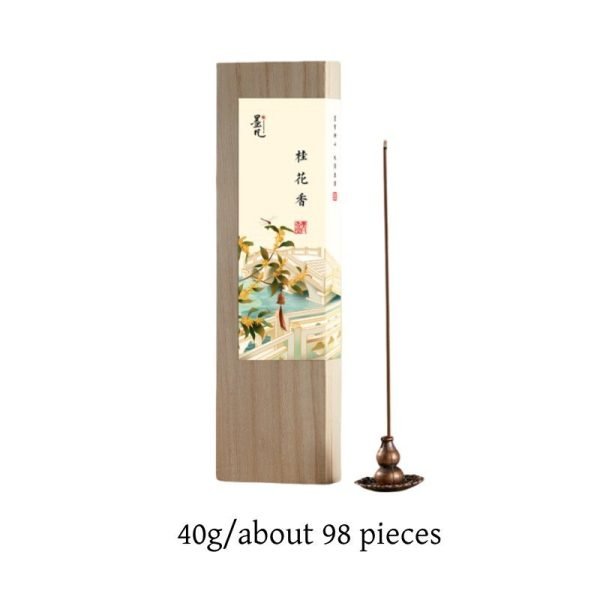 Handmade Organic Osmanthus Fragrant Burning Incense Sticks