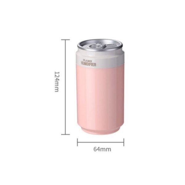 Portable Cans Shaped Battery Operated Car Aroma Essential Oil Diffuser Humidifier
