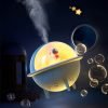 Portable Cute Space Ball Shaped Quiet Desk Cool Mist Humidifier Aroma Diffuser for Essential Oils