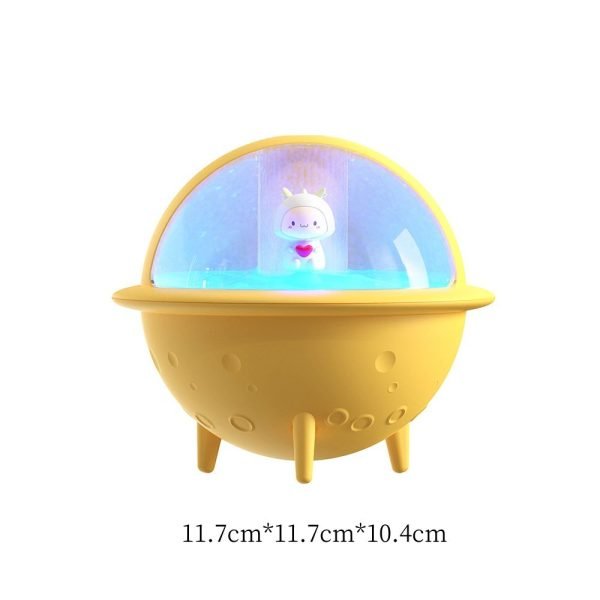 Portable Cute Space Ball Shaped Quiet Desk Cool Mist Humidifier Aroma Diffuser for Essential Oils