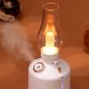 Portable Wireless Vintage Lamp Aromatherapy Battery Operated Essential Oil Diffuser and Humidifier