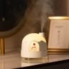 Small Christmas Snow House Electric Battery Operated Ultrasonic Essential Oil Diffuser Humidifier