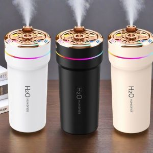 Small Portable Electric Starlight Light Battery Operated Car Essential Oil Diffusers Air Humidifiers