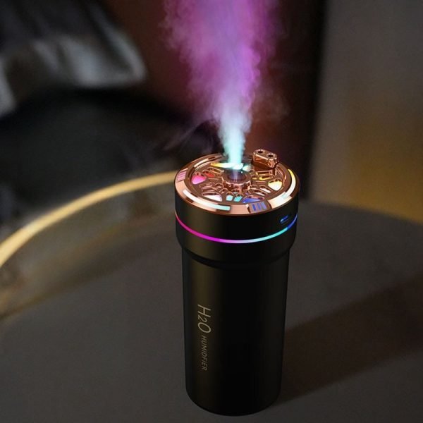 Small Portable Electric Starlight Light Battery Operated Car Essential Oil Diffusers Air Humidifiers