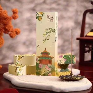 The Forbidden City Theme Osmanthus Fragrance Incense Sticks Box from China