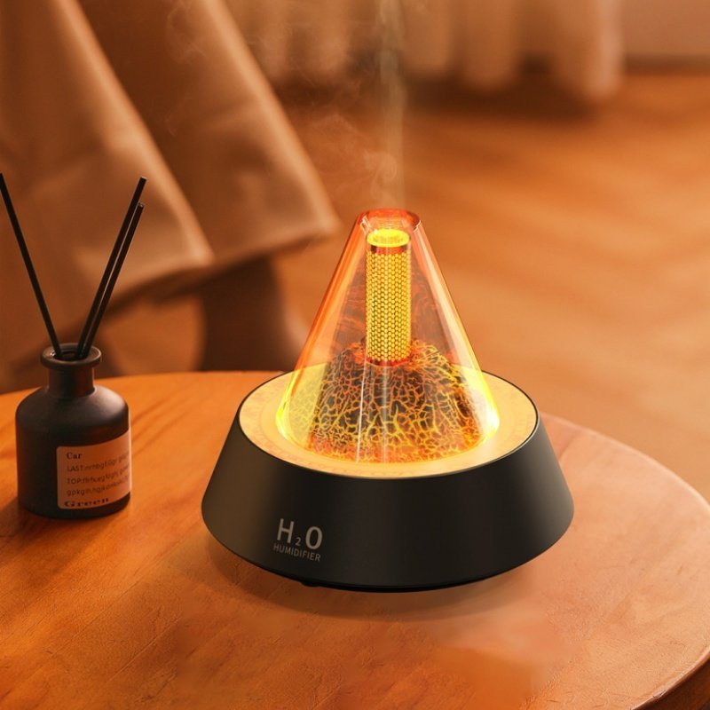 Unique Ultrasonic Volcanic Theme Electric USB Colorful Night Light Essential Oil Diffusers Unique Ultrasonic Volcanic Theme Electric USB Colorful Night Light Essential Oil Diffusers