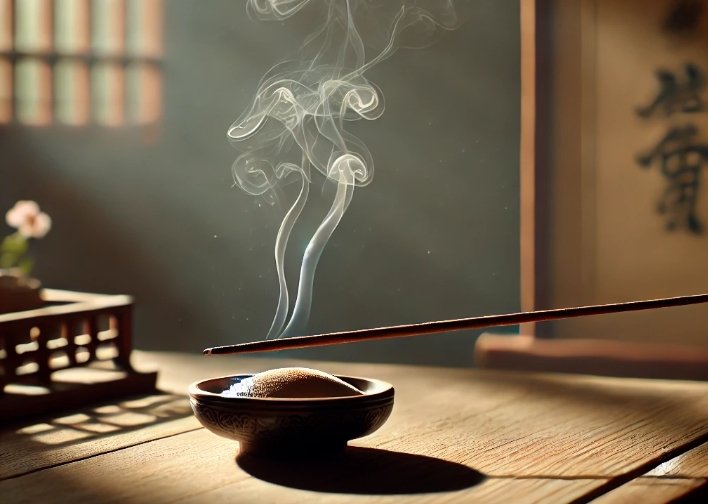an incense stick of time in ancient china