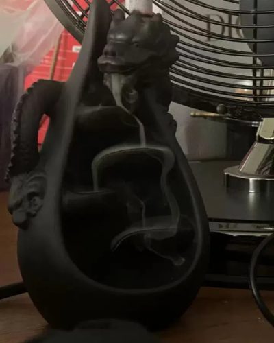 I’ve had my eye on these backflow incense fountains for a while so when I finally decided to get one I went with this one